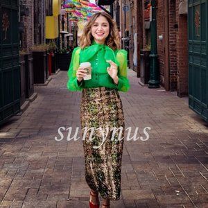 Zara Sequin Skirt Limited Edition